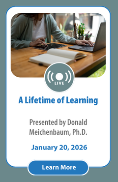 A Lifetime of Learning: Dr. Don Meichenbaum on the Core Tasks of Psychotherapy