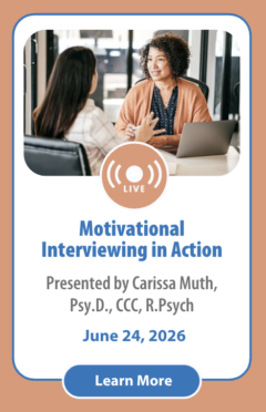 Motivational Interviewing in Action: Creating a Desire to Grow and Change