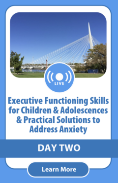 Executive Functioning Skills for Children and Adolescences & Practical Solutions to Address Anxiety